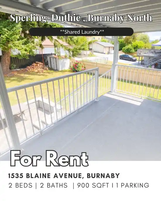 Upper 1535 BLAINE AVENUE, Burnaby BC V5A 2L9