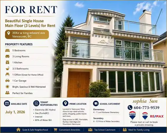 3000 WEST KING EDWARD AVENUE, Vancouver BC V6L 1V4