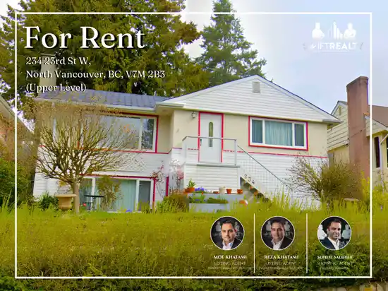 Upper Level 234 W 23RD STREET, North Vancouver BC V7M 2B3