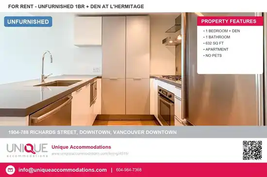 1904 788 RICHARDS STREET, Vancouver BC V6B 3A4