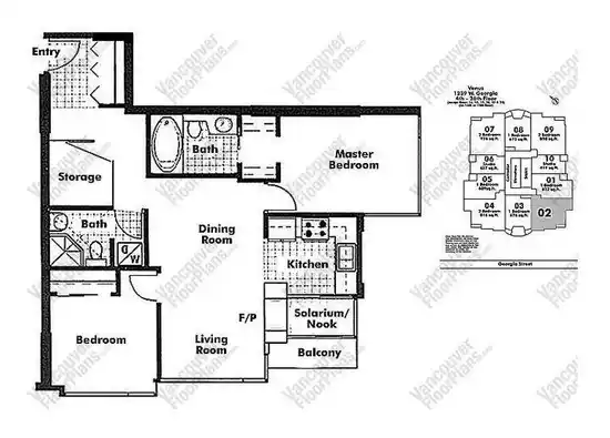 2102 1239 W GEORGIA STREET, Vancouver BC V6E 4R8