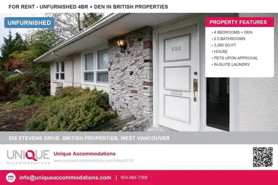555 STEVENS DRIVE, West Vancouver BC V7S 1E1