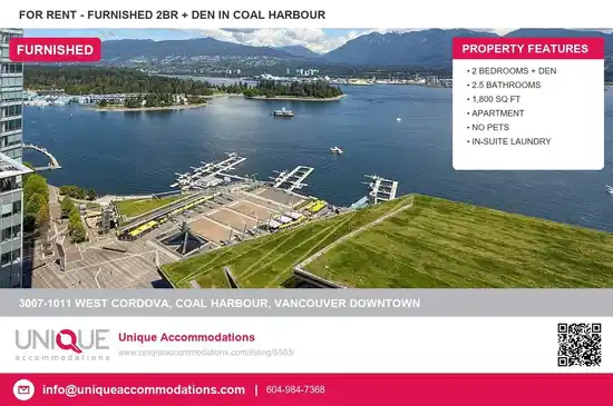 3007 1011 W WEST CORDOVA STREET, Vancouver BC V6A 1M8