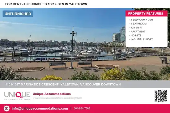 1101 1067 MARINASIDE CRESCENT, Vancouver BC V6Z 3A4