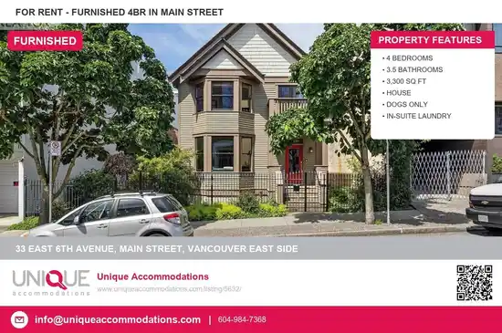 33 EAST 6TH AVENUE, Vancouver BC V5T 1J3